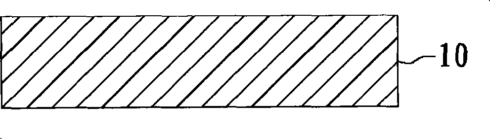 Silicon substrate with period structure