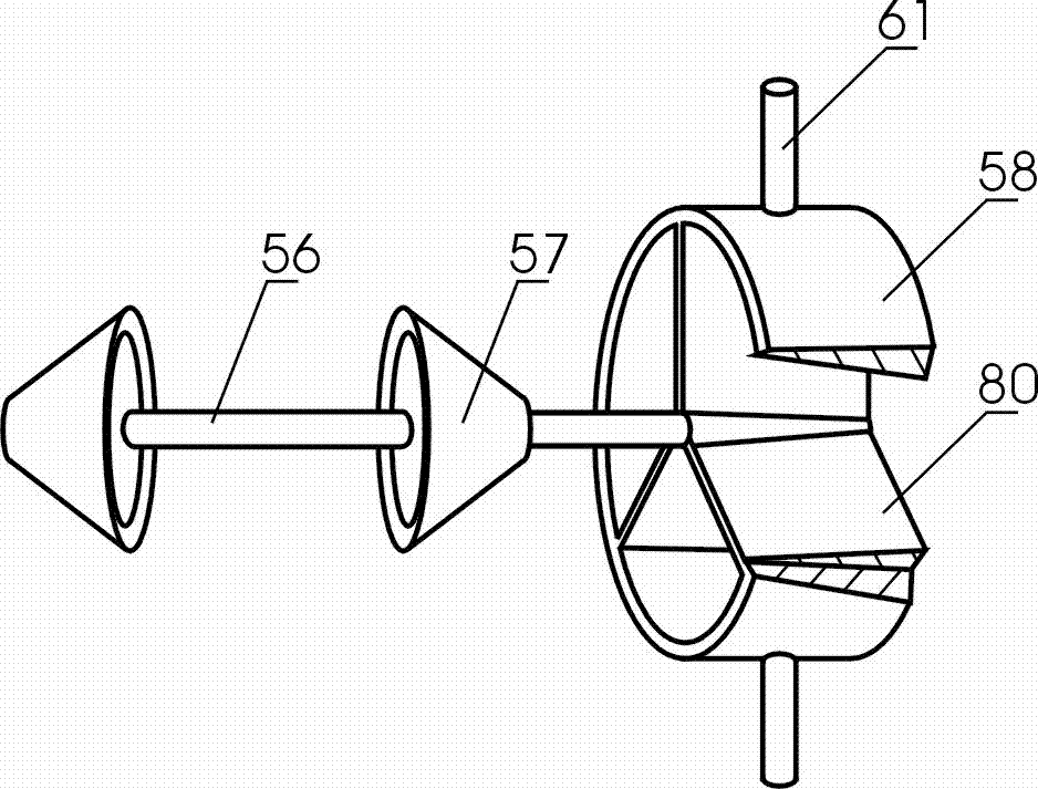 Turbocharged powder internal combustion engine