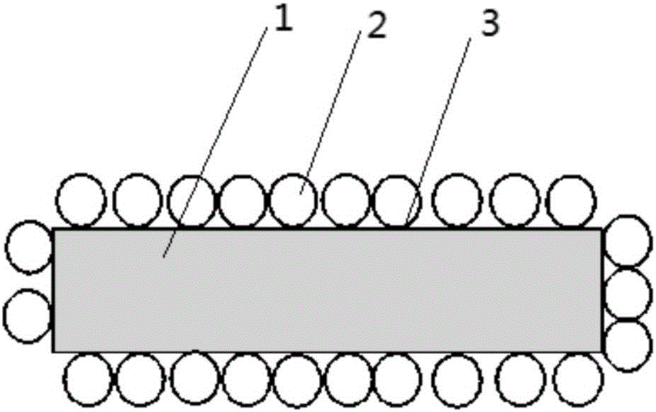 Low-resistance adsorbing material based on resin microspheres and application of low-resistance adsorbing material