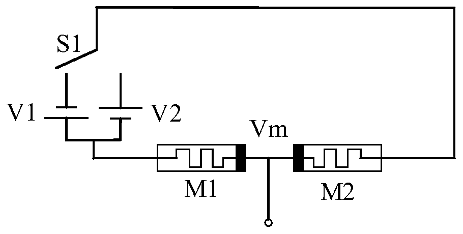 A memristor-based perceptron neural network circuit and an adjusting method thereof