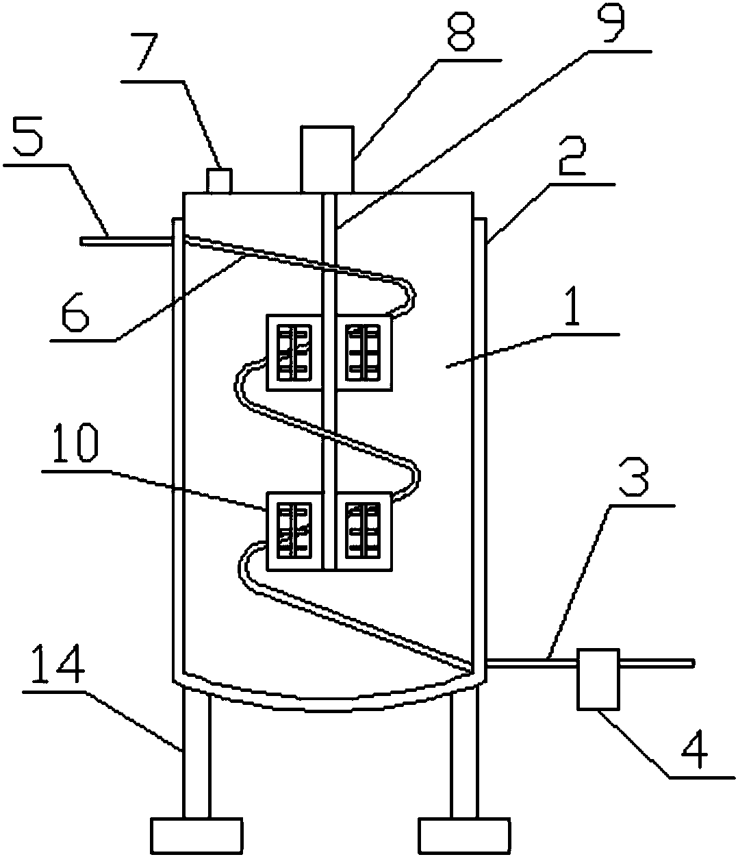 Novel benzotriazole crystallization device