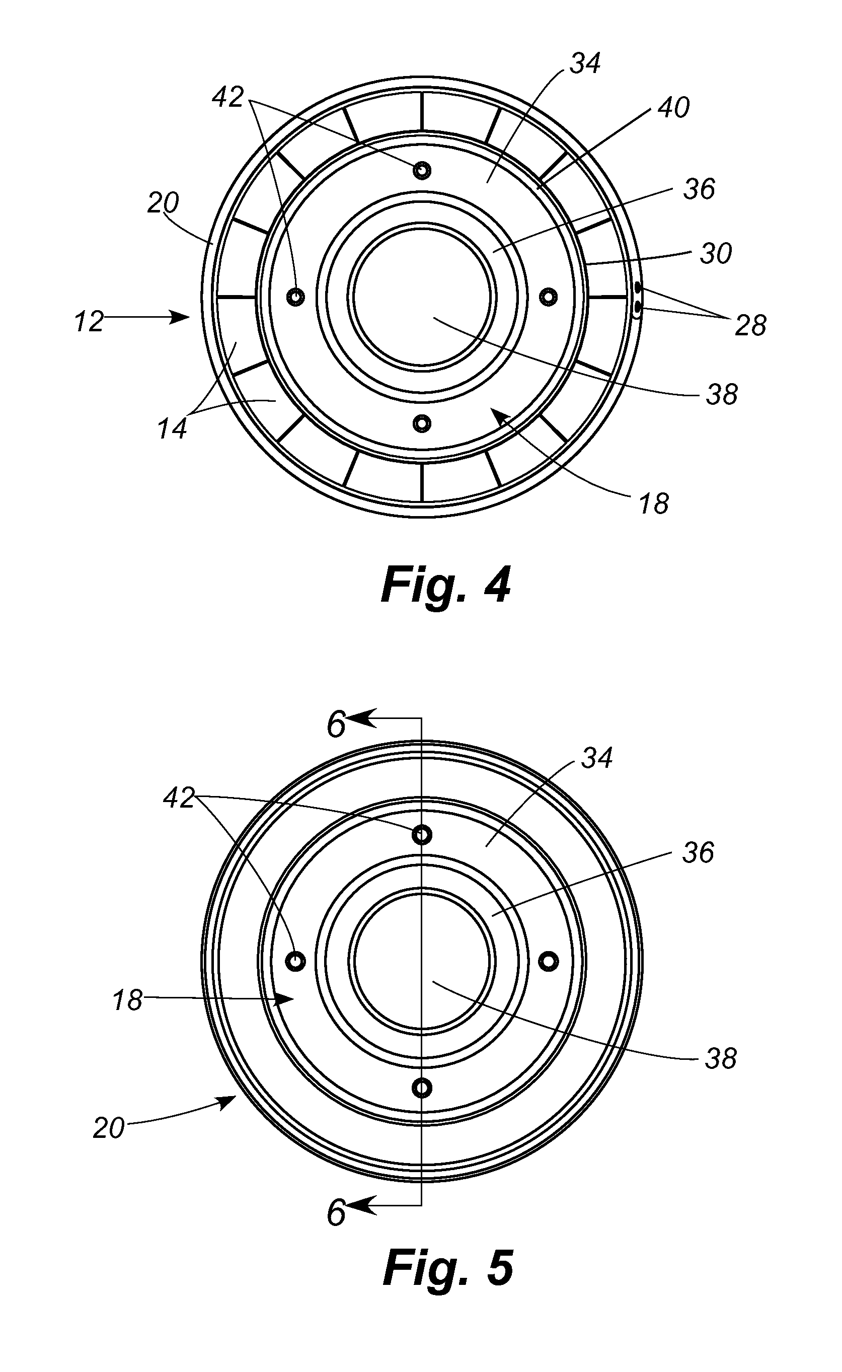 Injection-molded planter having undercuts and process for manufacturing