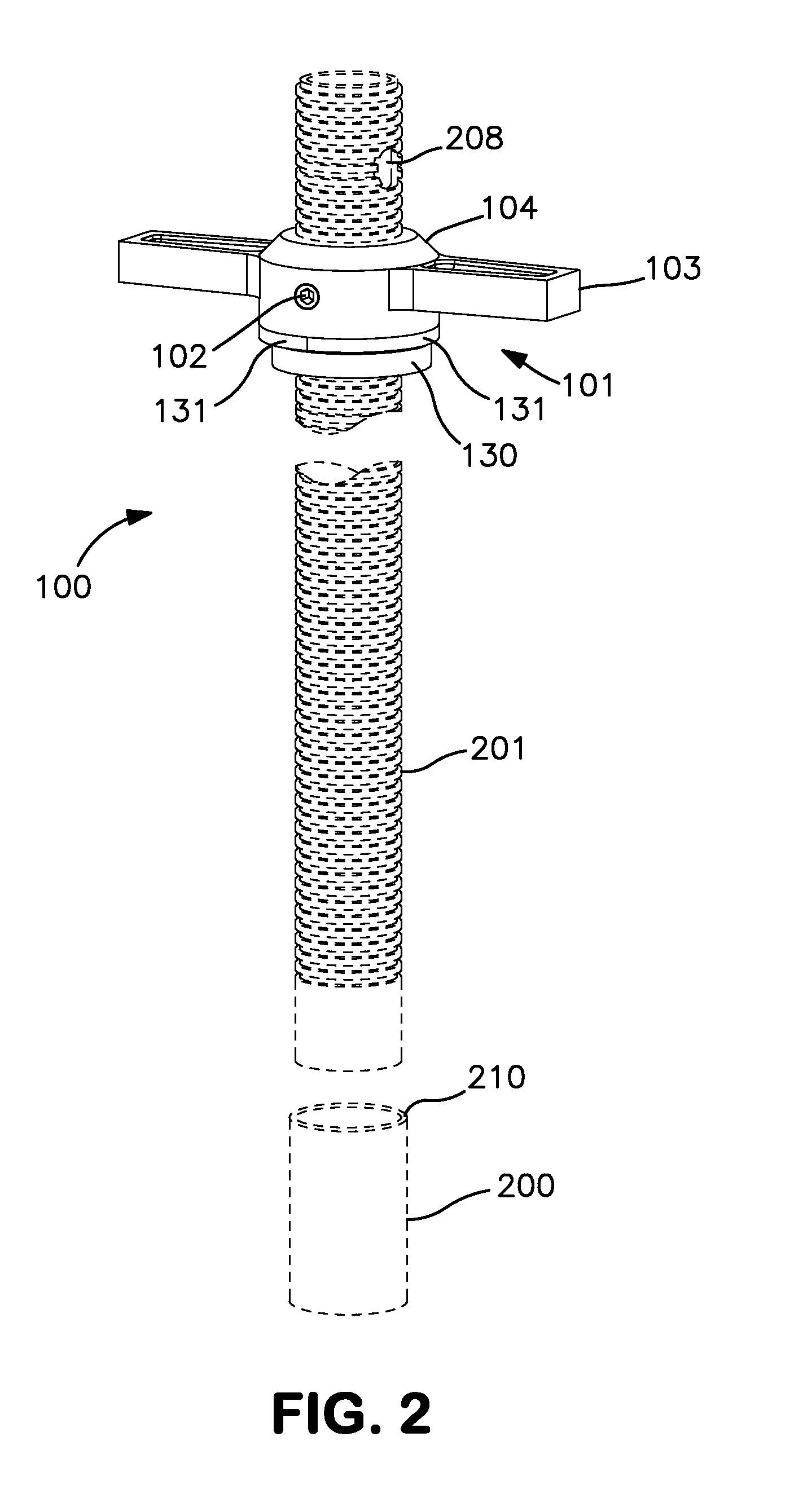 Shoring apparatus with roller bearing