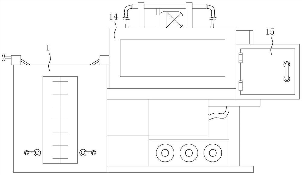 Silk cloth mildew-proof treatment device for textile fabric