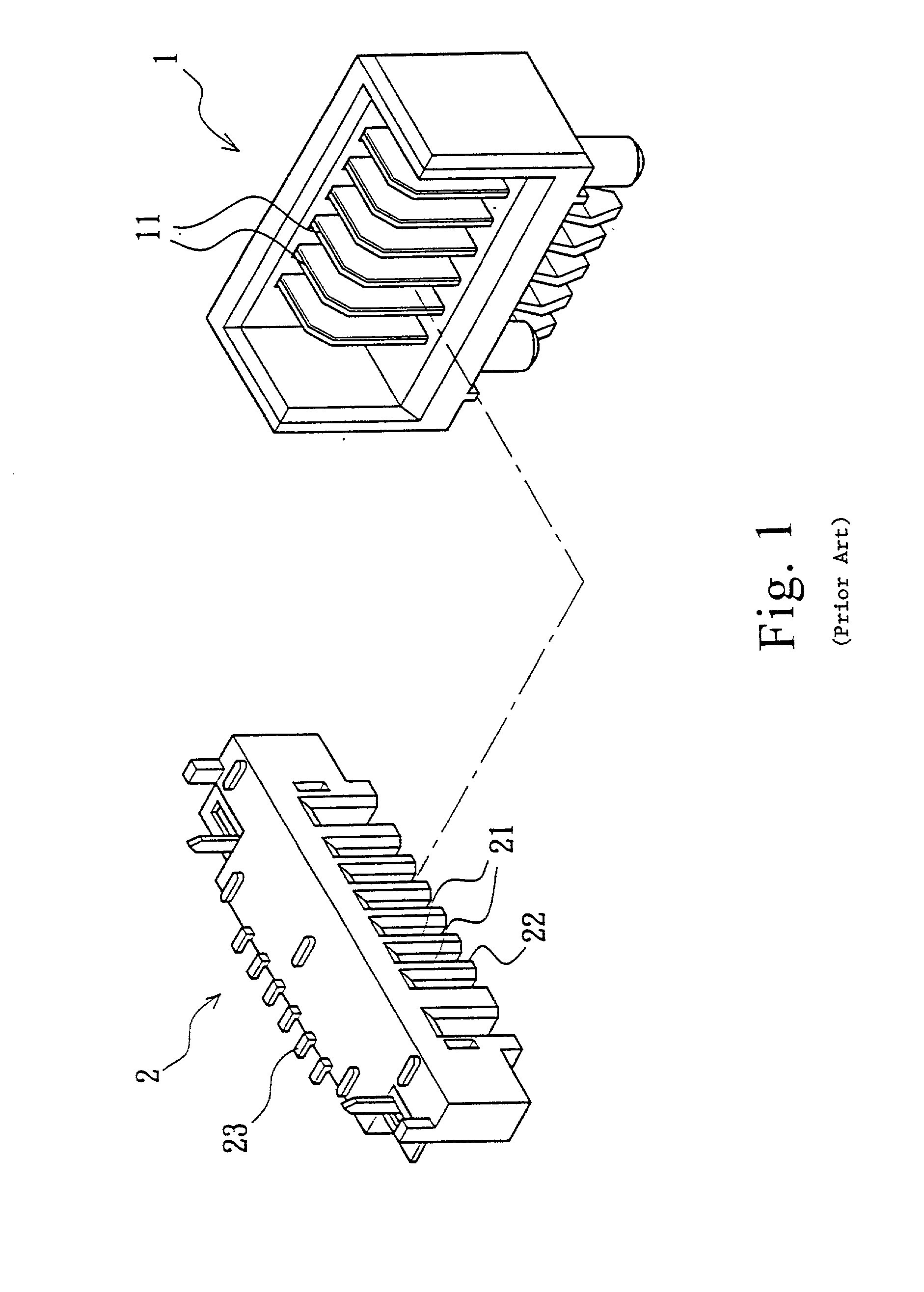 Battery connector