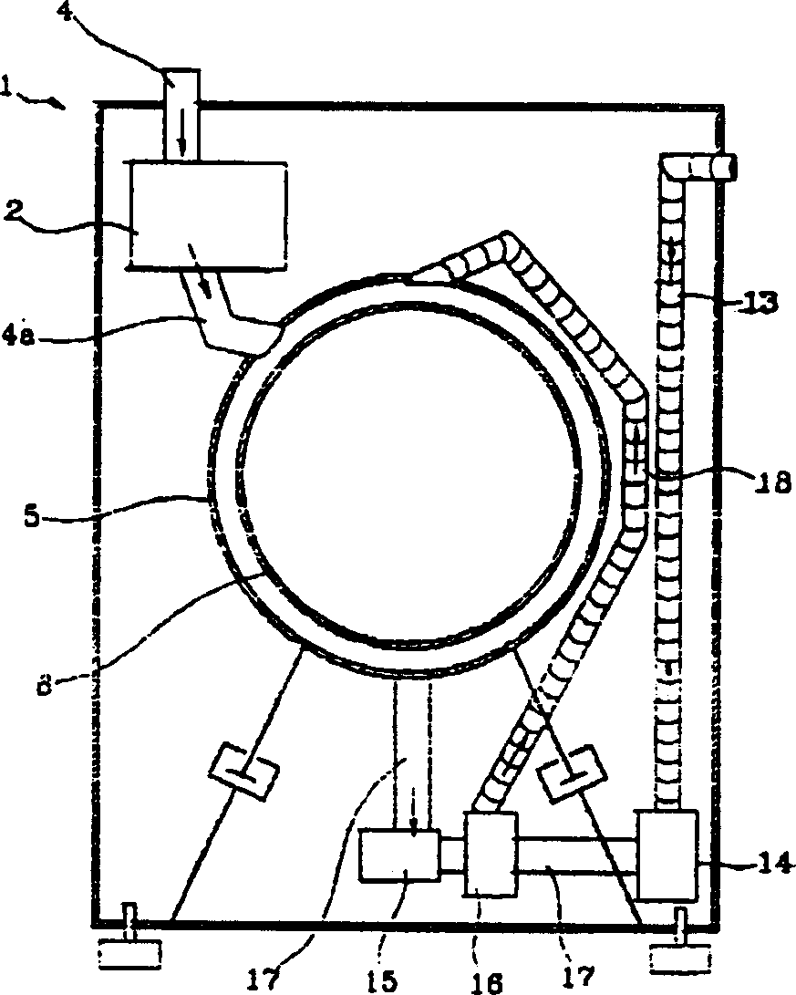 Cylinder washing machine