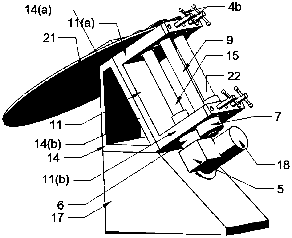 Inclined vertical type ring rolling machine