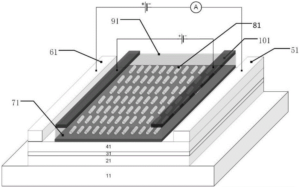 Photoelectric detector with adjustable response spectrum