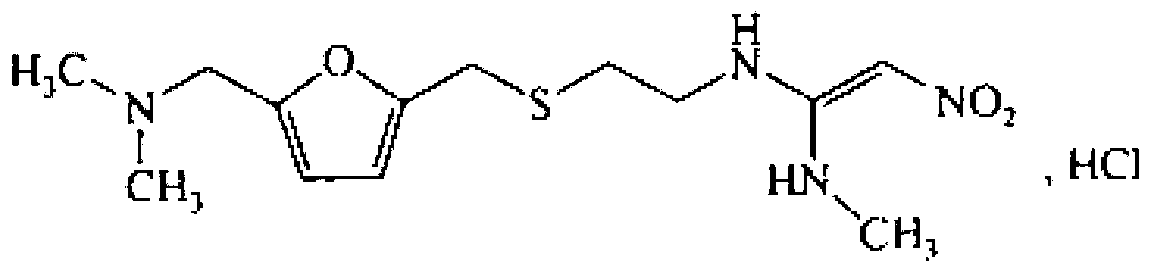 Ranitidine hydrochloride powder injection for injection