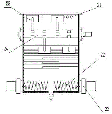 Horizontal plastic waste recovering granulator