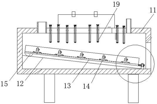 Plasma continuous cracking and vitrification treatment waste liquid equipment and treatment method