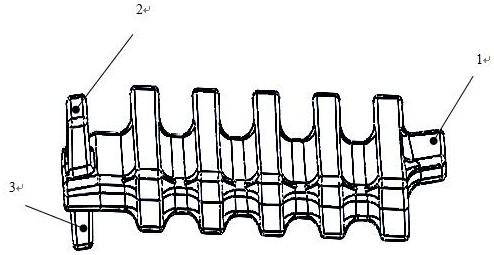 A kind of preparation method of gradient ceramic core material