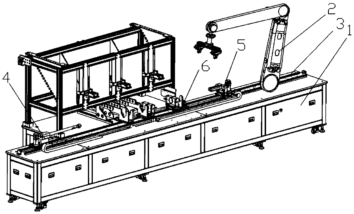 Automatic sleeving device for heat shrinkable sleeve