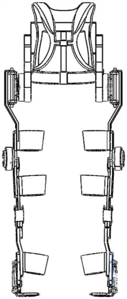 Six-degree-of-freedom wearable lower limb exoskeleton rehabilitation robot