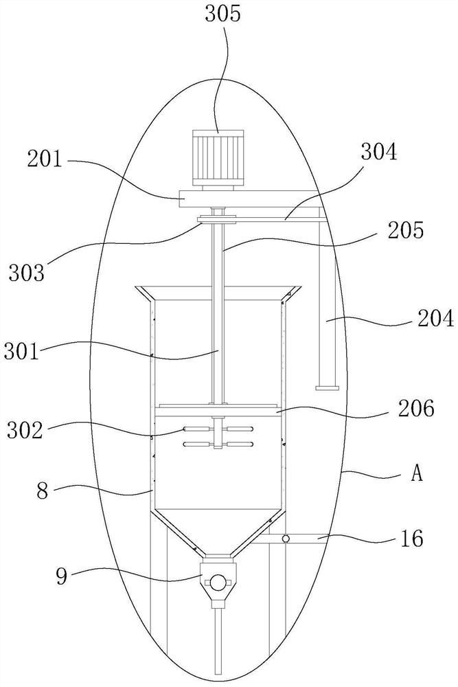 Batch weighing device for producing and processing paste products