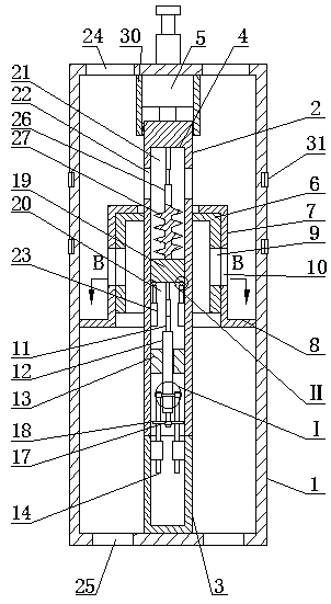 Down-hole continuous wave mud-pulse generator