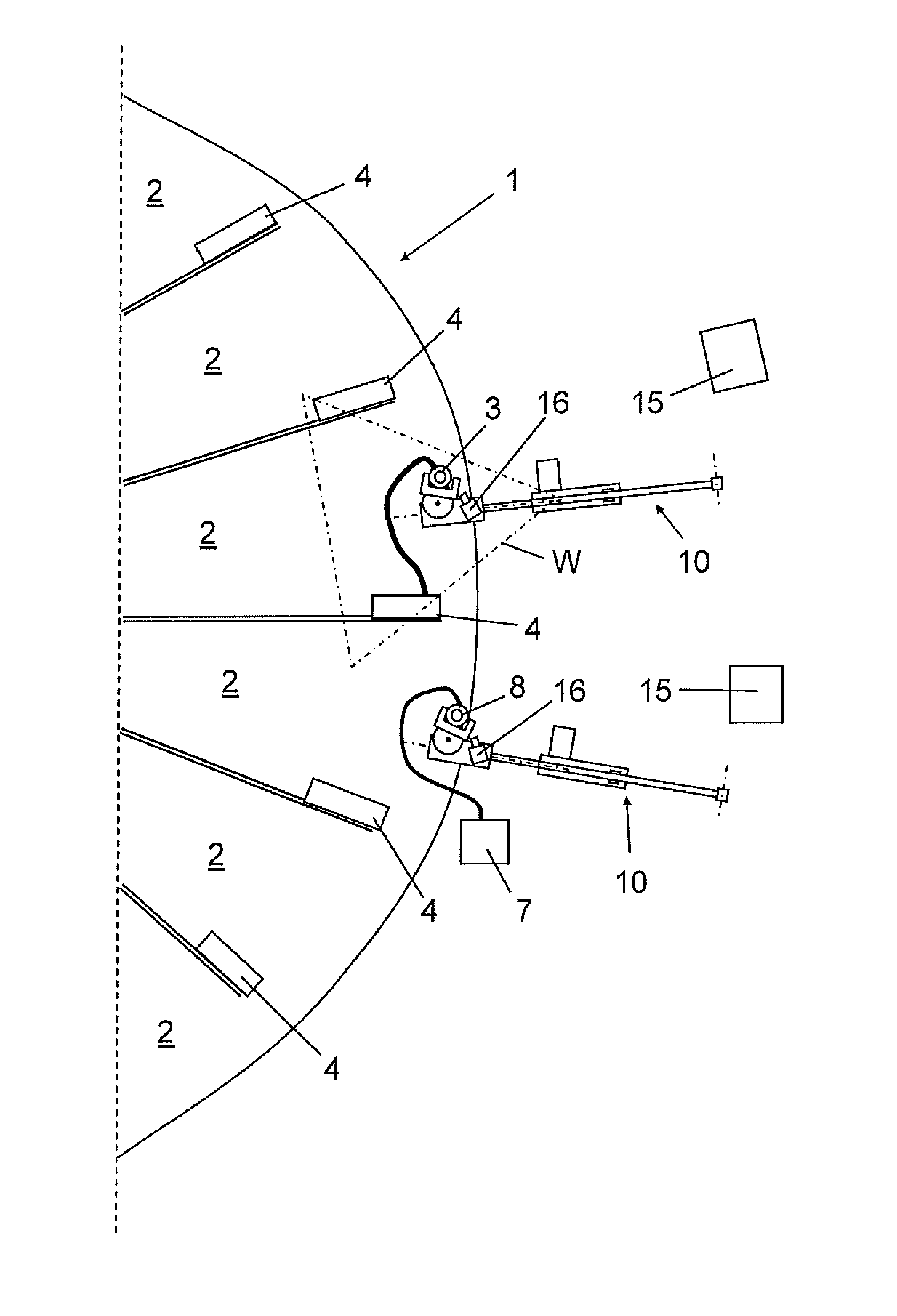 Milking robot, and a milking arrangement