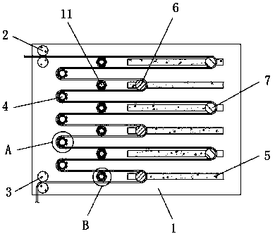 Relaxation device for polyester fabric dyeing