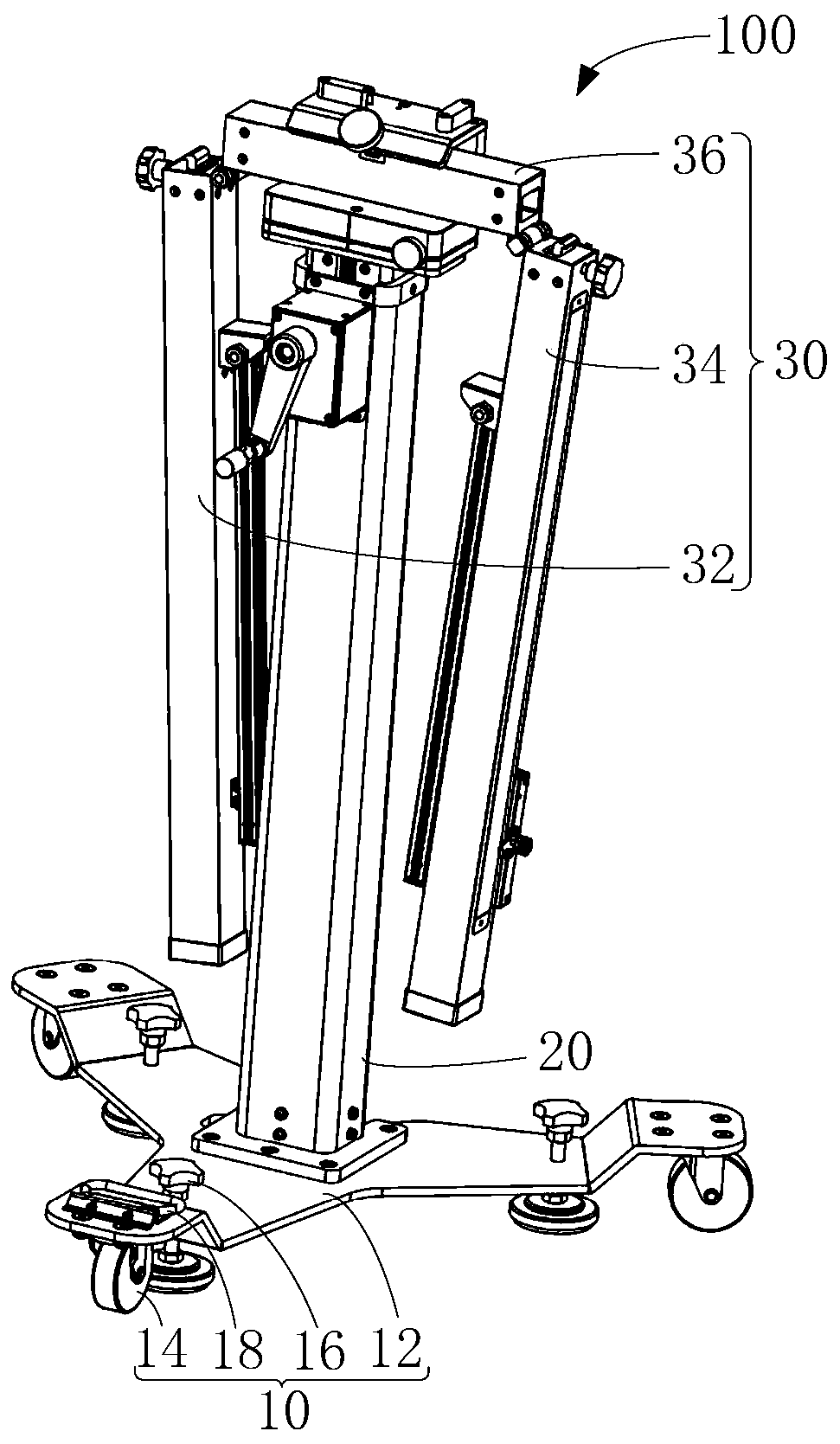 Calibration system and calibration bracket thereof