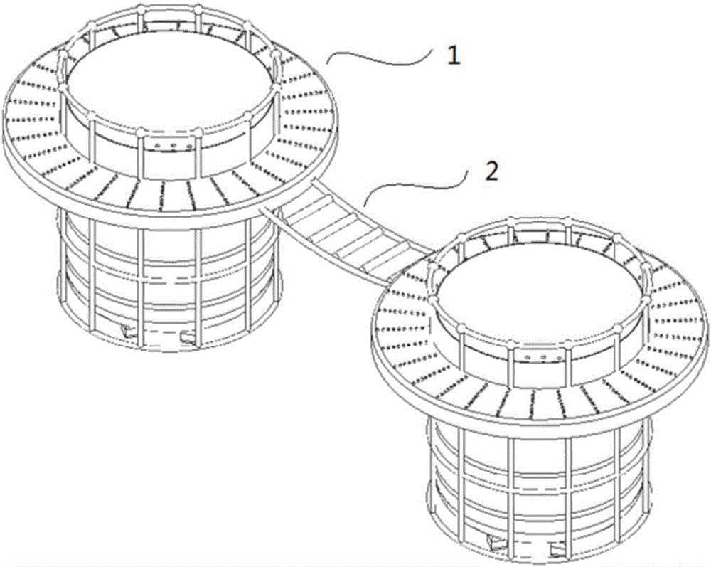 Multi-trophic-level ecological aquaculture method