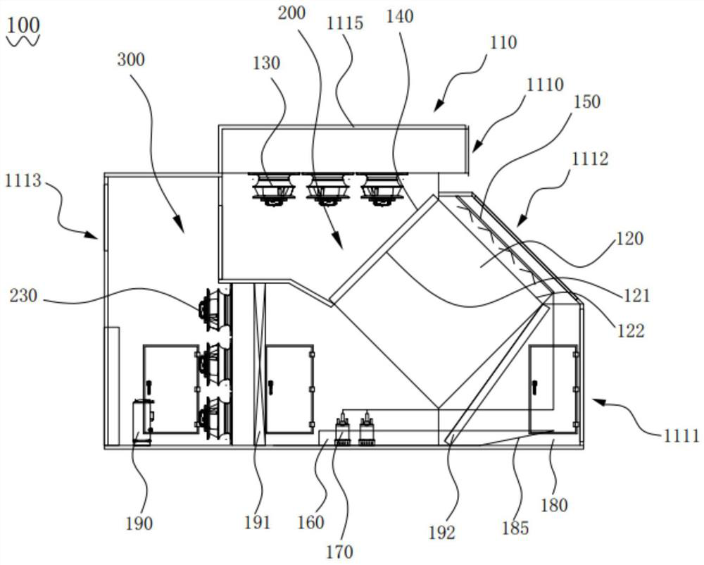 Indirect evaporative cooling system