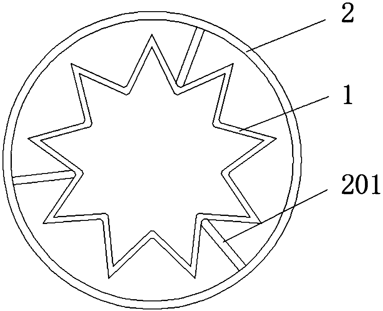 Accelerated cooling device for baijiu processing