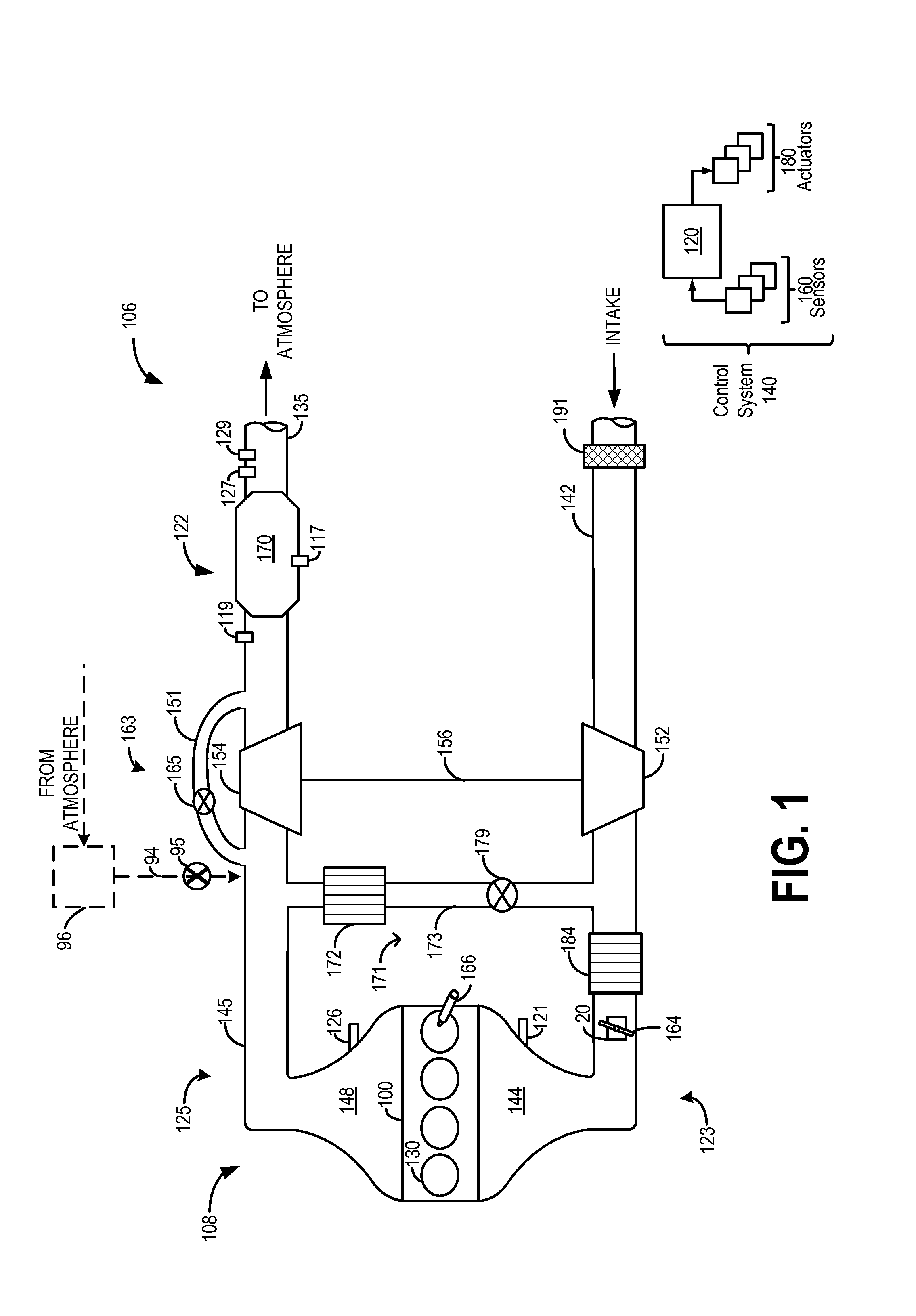 Coordination of secondary air and blow-through air delivery