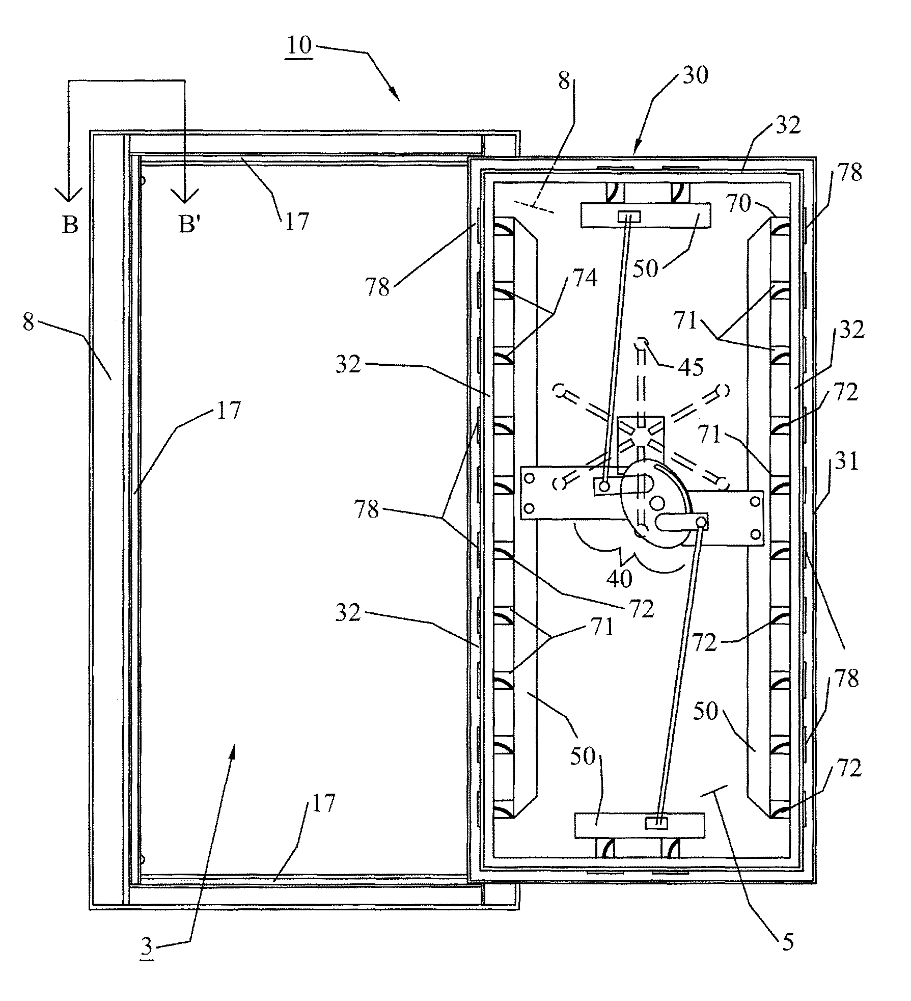 Lock pin and bolt construction for securing doors and other closures