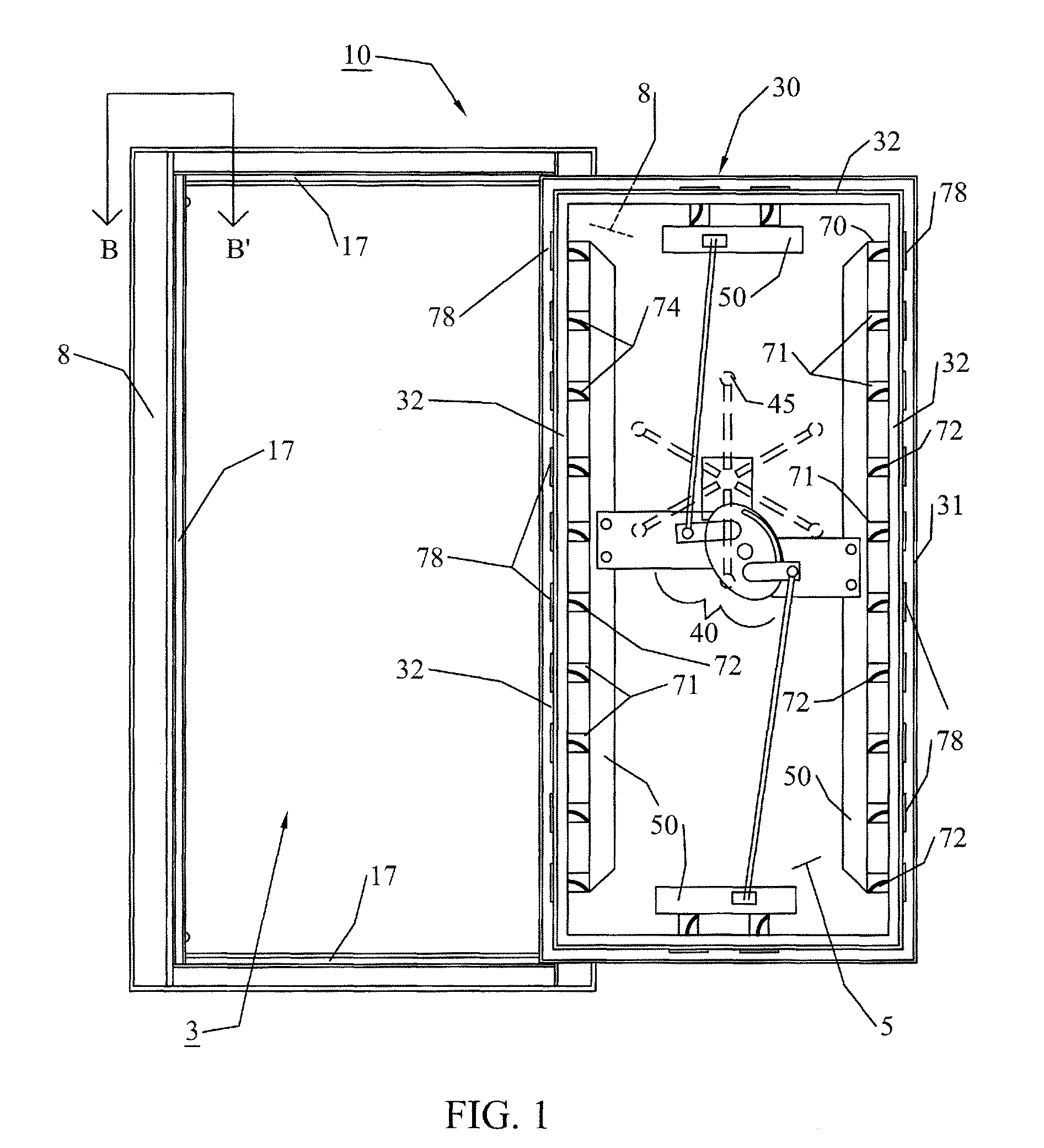 Lock pin and bolt construction for securing doors and other closures