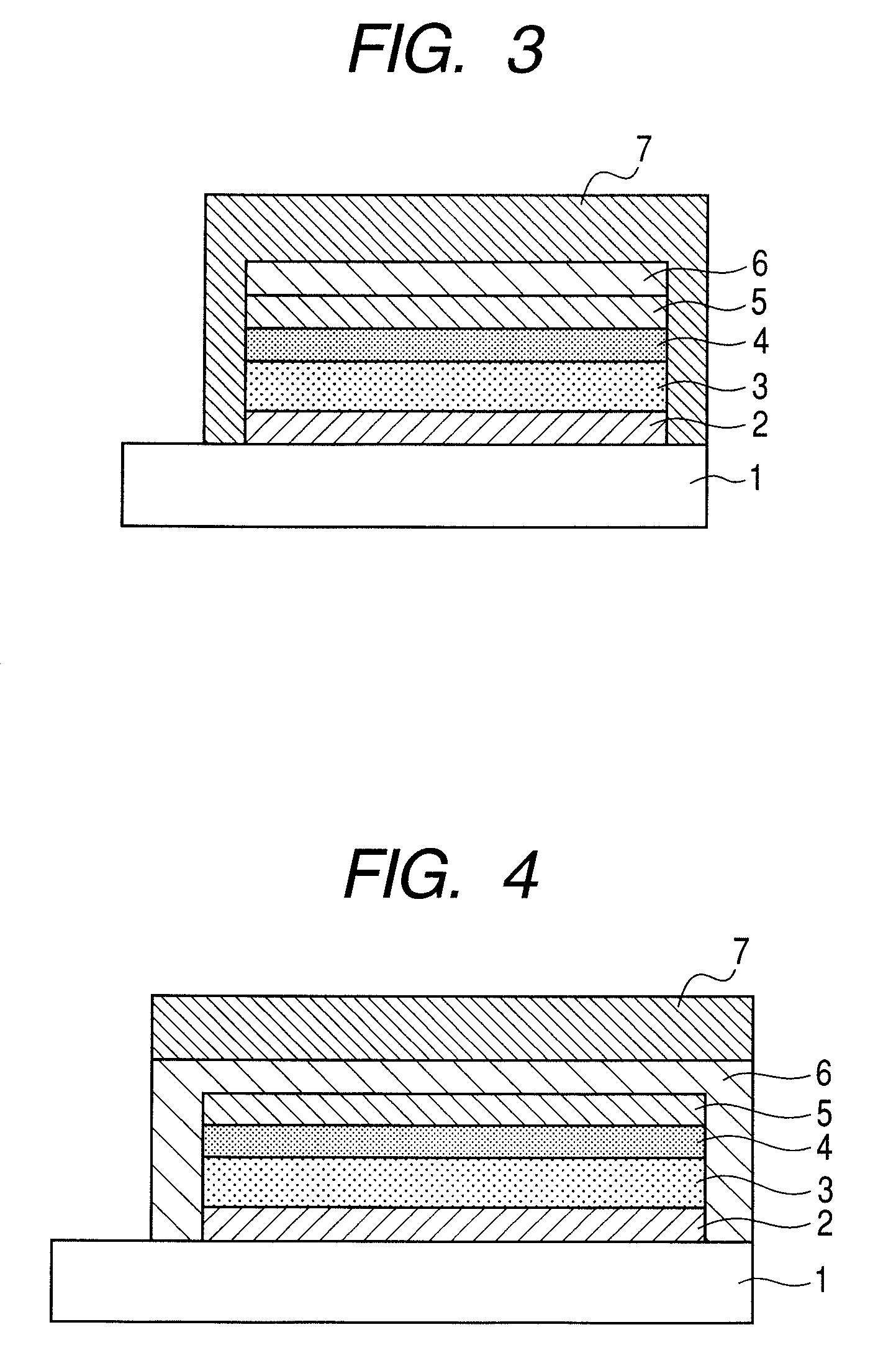 Organic el device and method of producing the device