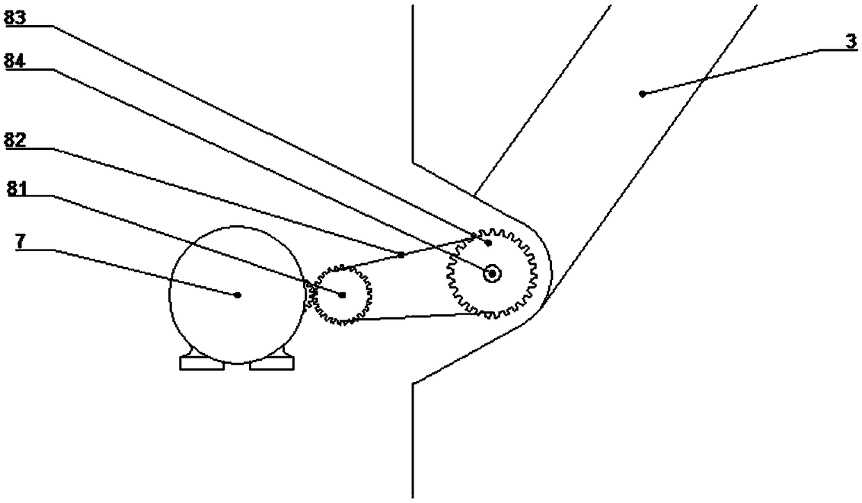 Welding mechanical arm capable of preventing sparks from splashing and working method of welding mechanical arm