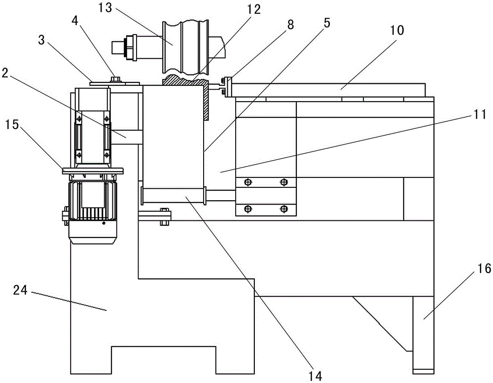 Dual-purpose continuous grinding machine for planar and angular stone lines