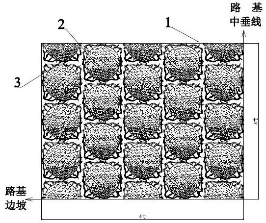 Semi-conductive heat-conducting block for frozen soil subgrade, preparation method and laying method thereof