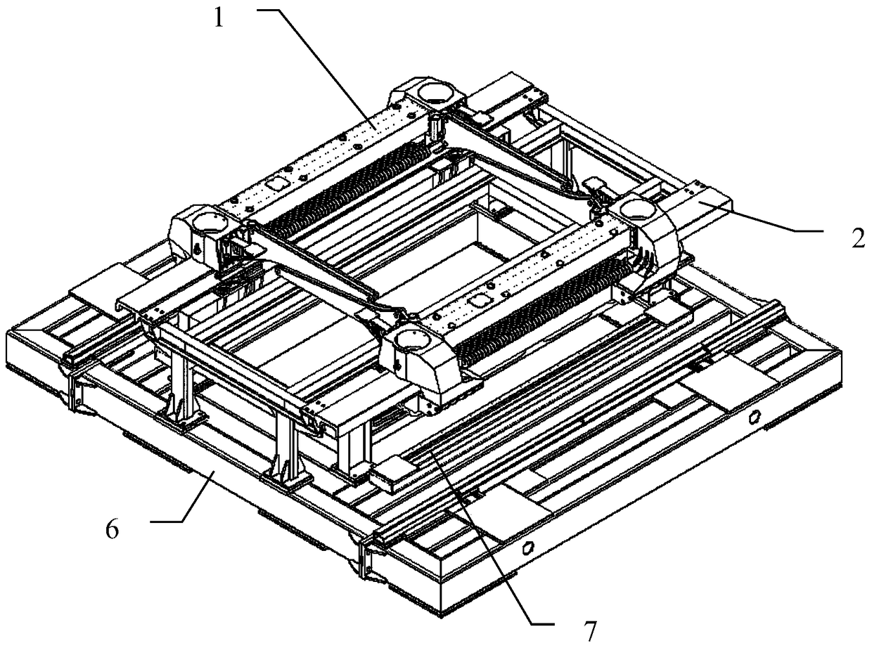 A kind of test device and its detection method for the bogie detection of maglev train