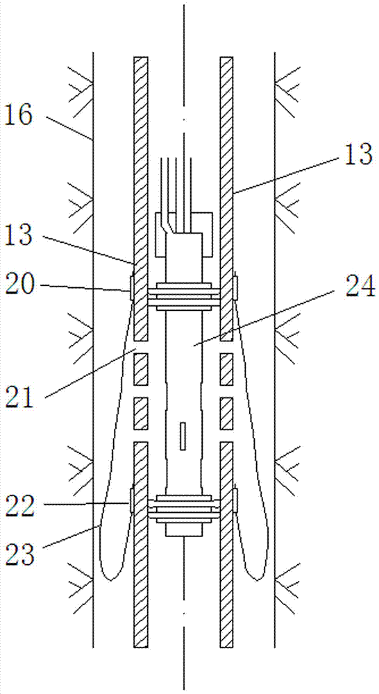 Multi-joint intensive grouting well-reinforcing method for reinforcing coal-bed gas well penetrating through goaf