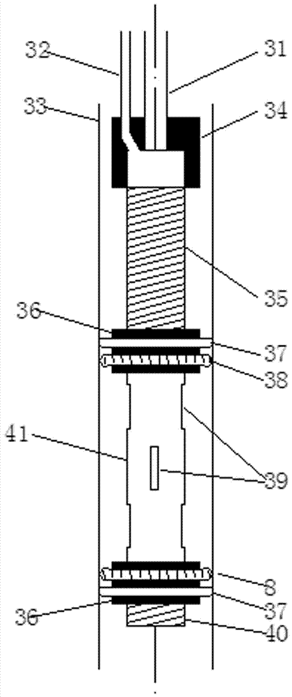 Multi-joint intensive grouting well-reinforcing method for reinforcing coal-bed gas well penetrating through goaf