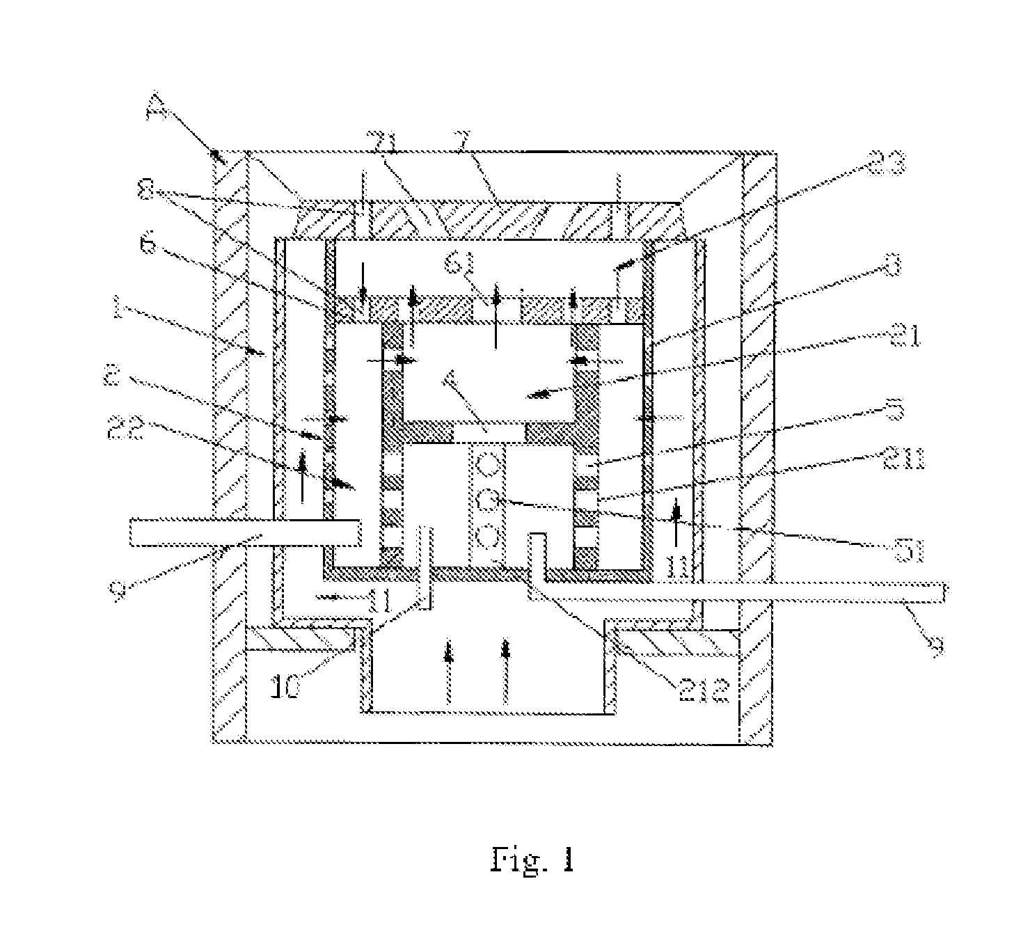 Athermal radiation type oil burner and a method for reducing greenhouse gas emissions