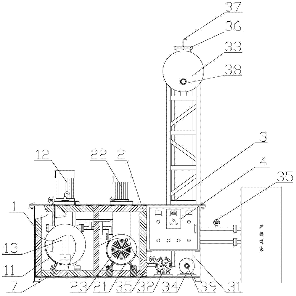 Electric heating energy-saving storage unit