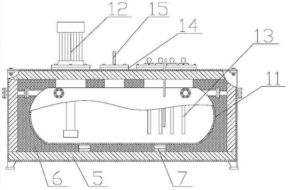 Electric heating energy-saving storage unit