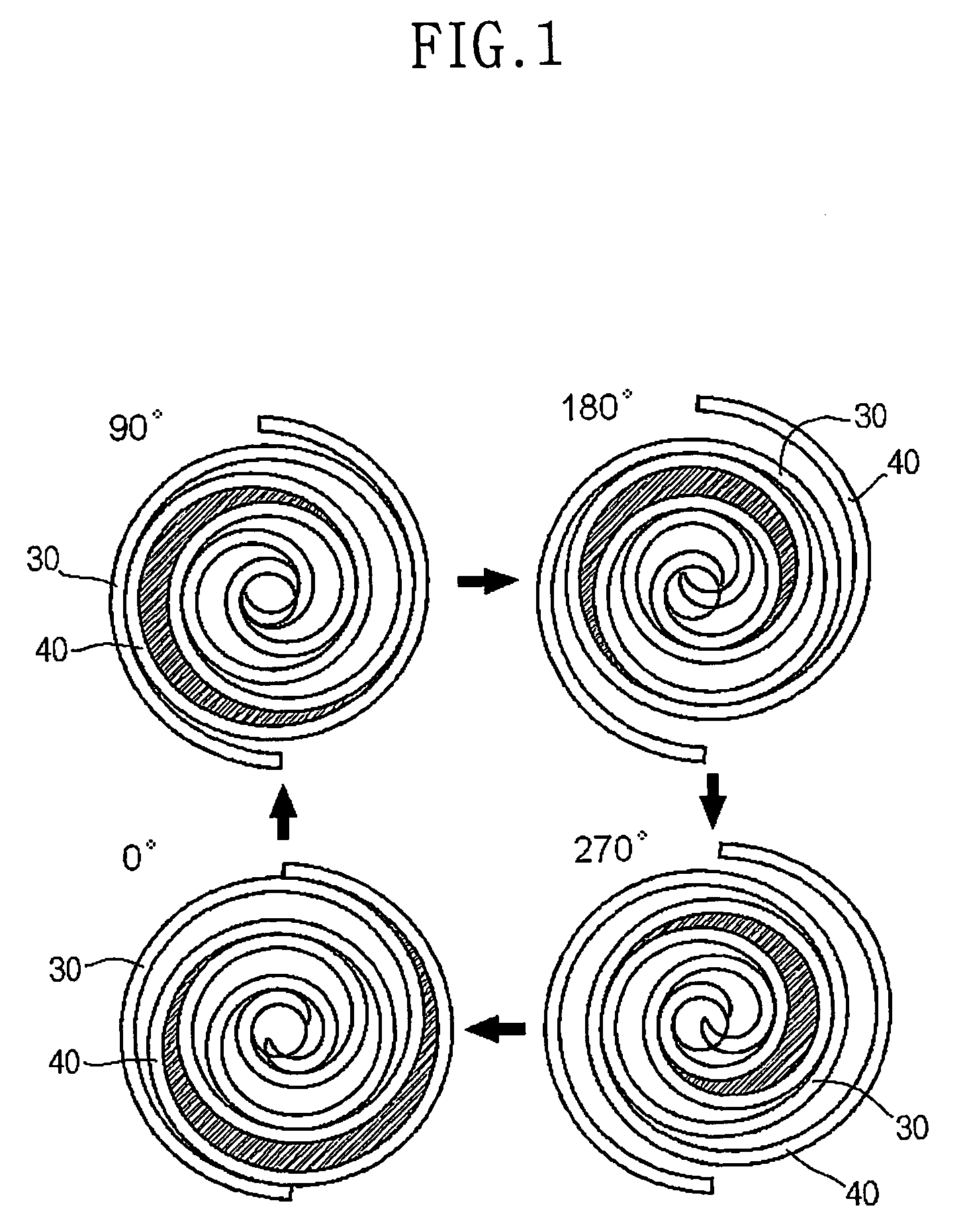 Scroll-type expander having heating structure and scroll-type heat exchange system employing the expander