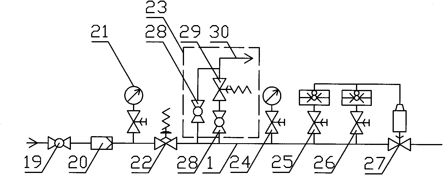 Automatic roasting device of electrolytic bath