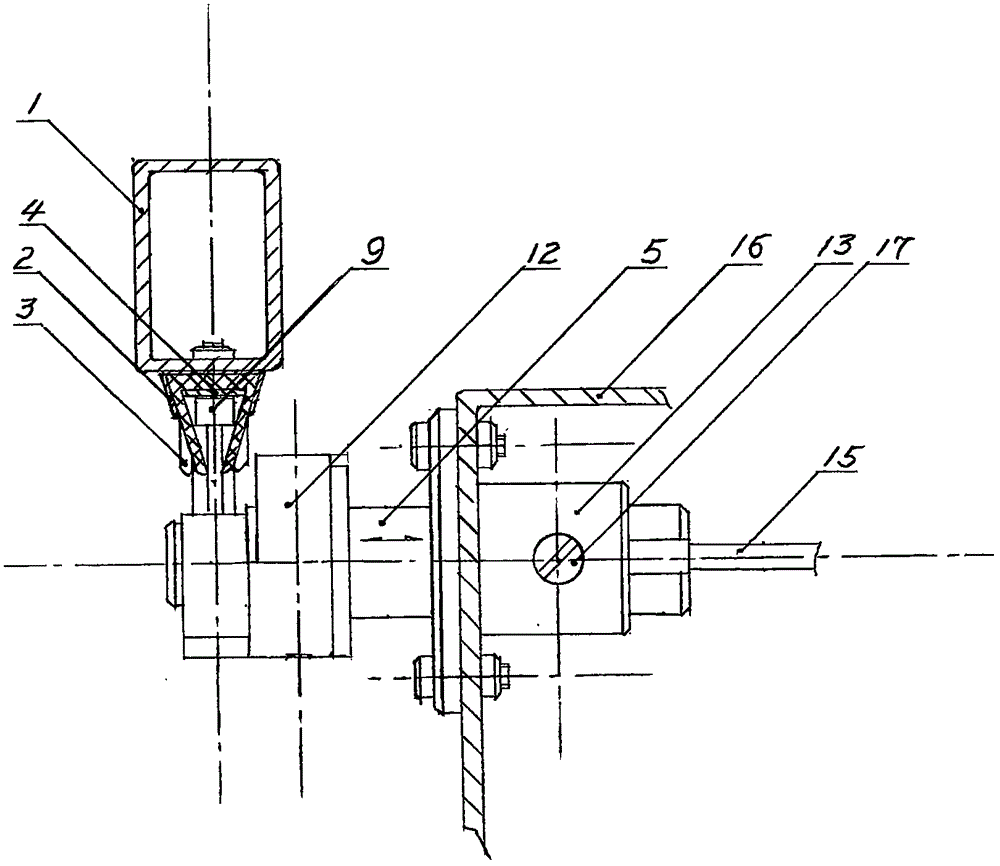 Self-sealing sliding contact conductive device