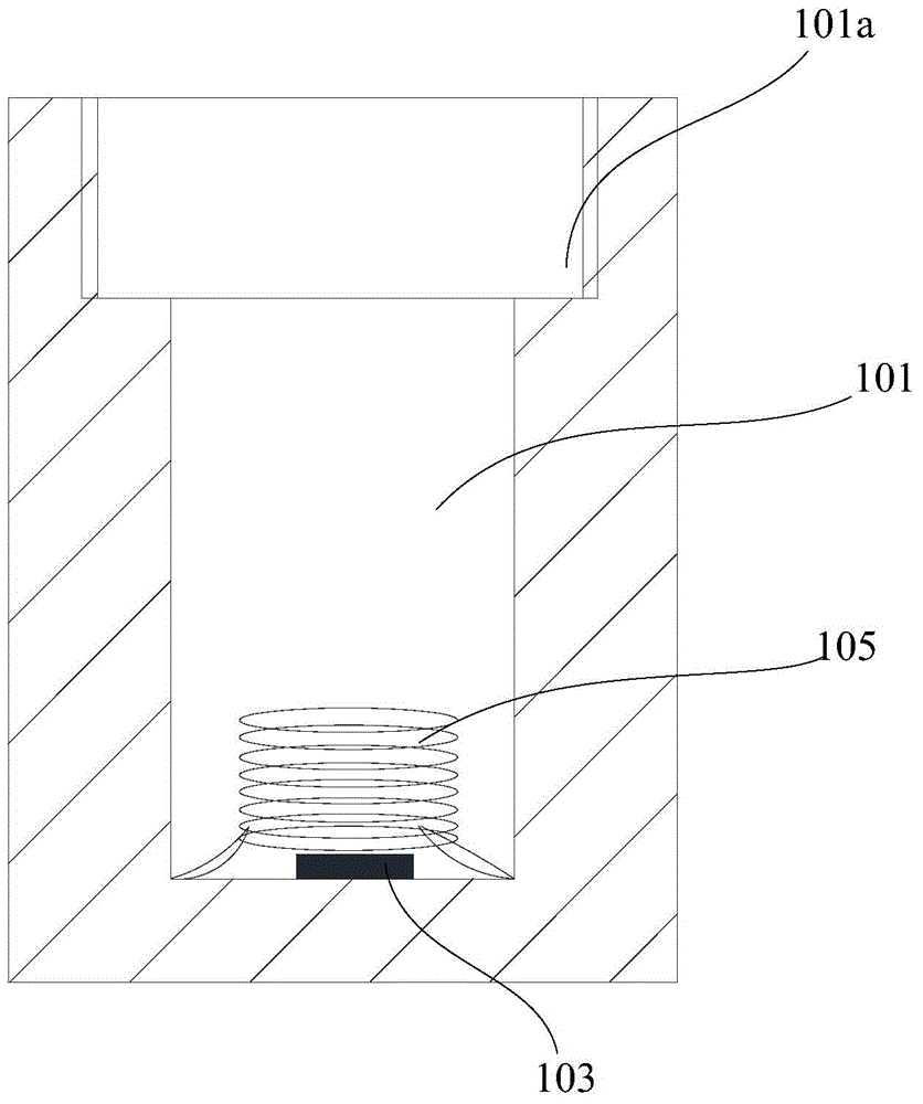 Flashing warning lamp