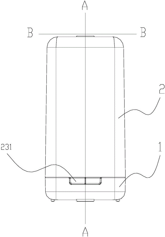 Hydrogen-rich hydrogen water atomization device