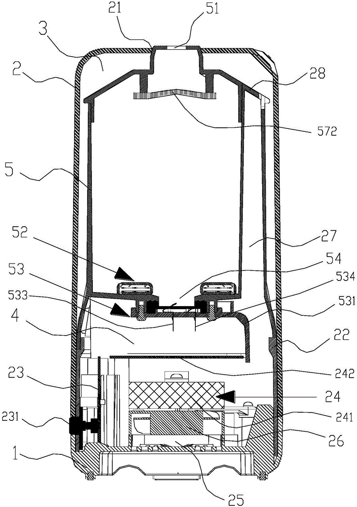 Hydrogen-rich hydrogen water atomization device