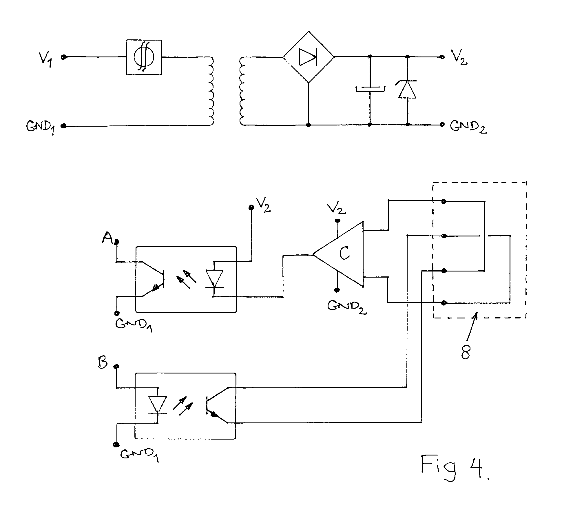 Electrode arrangement for monitoring a bed