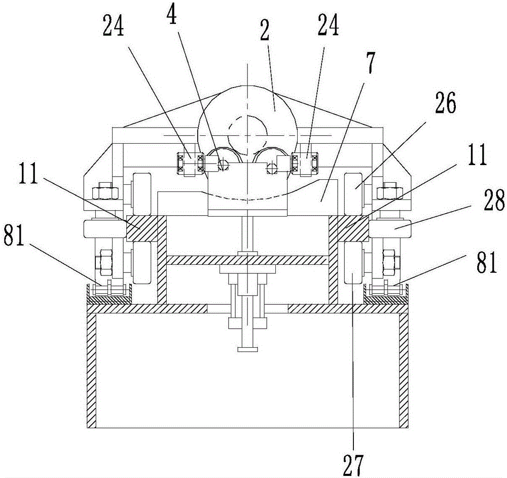 Feeding device for rolling mill