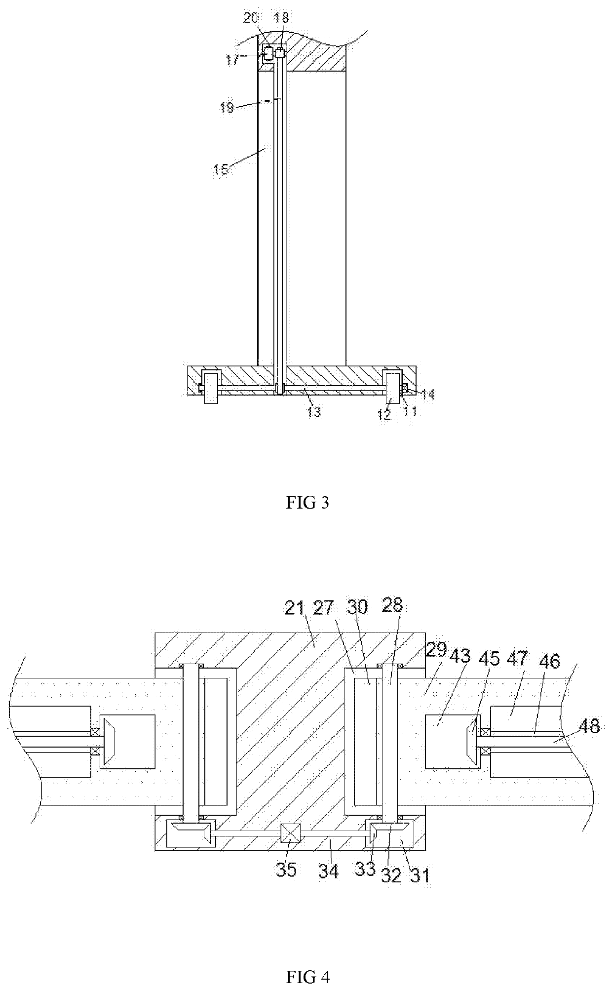 Mining crane which is convenient to install