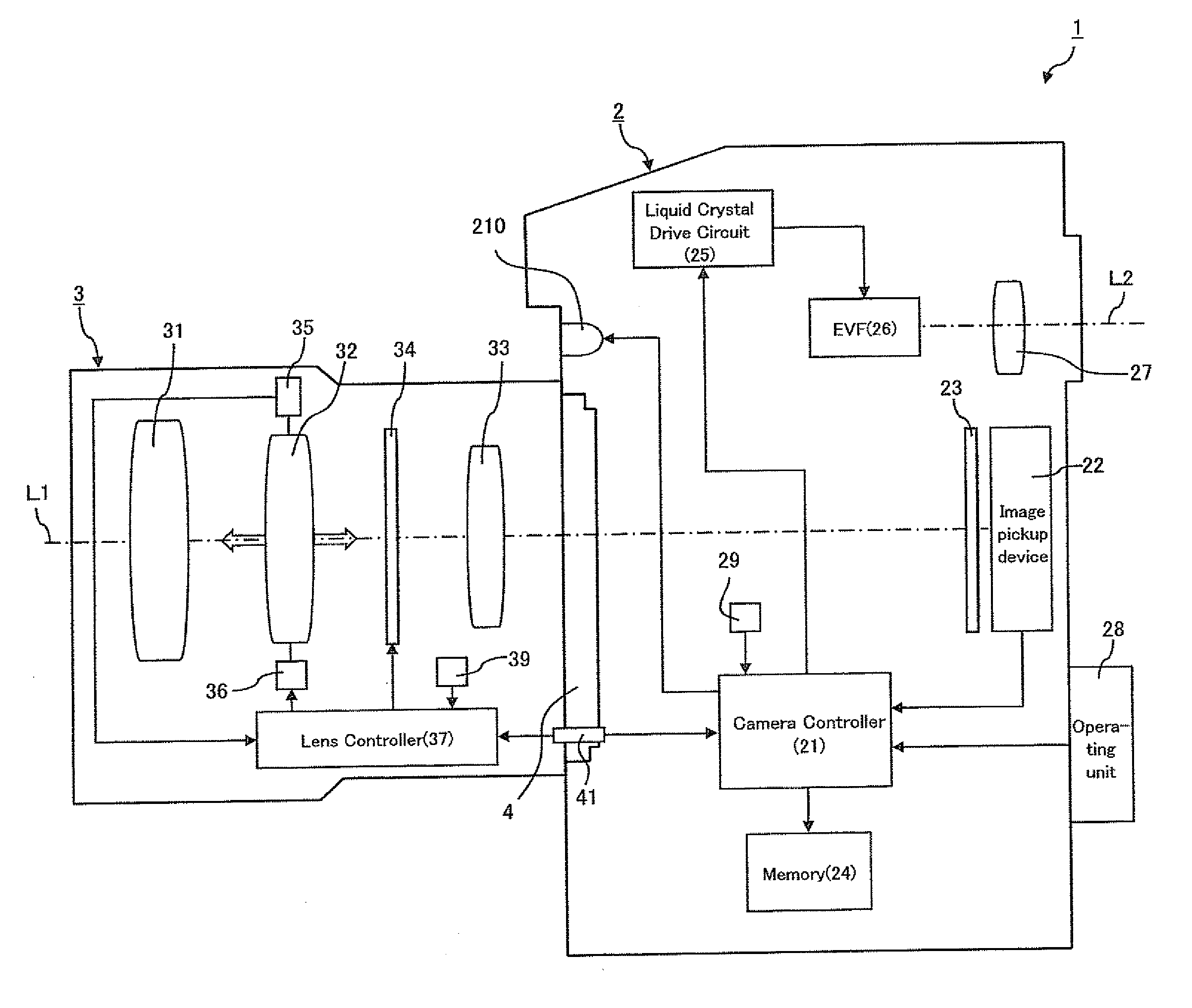 Lens barrel and camera body