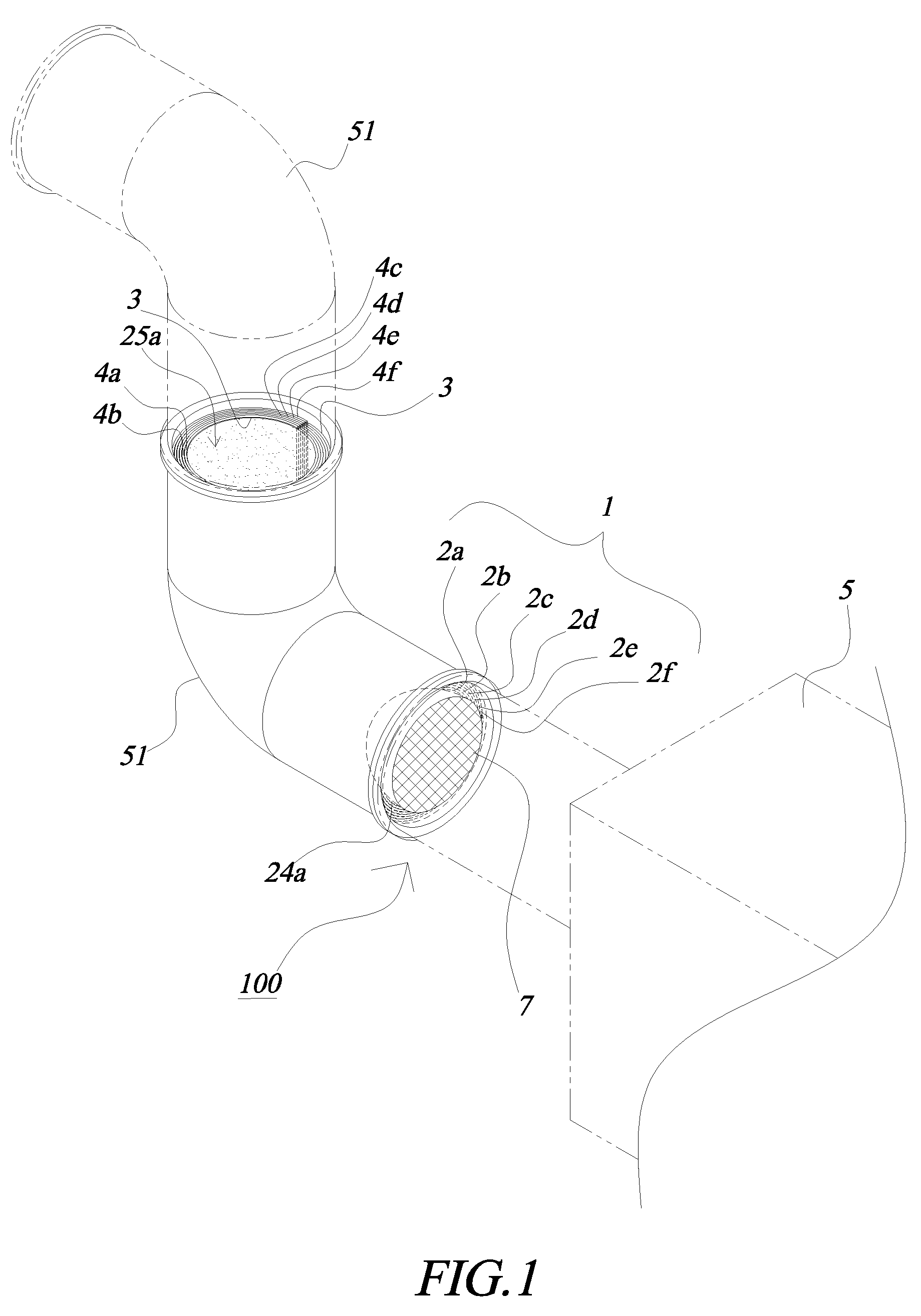 Removable dust collecting device for an air conduit